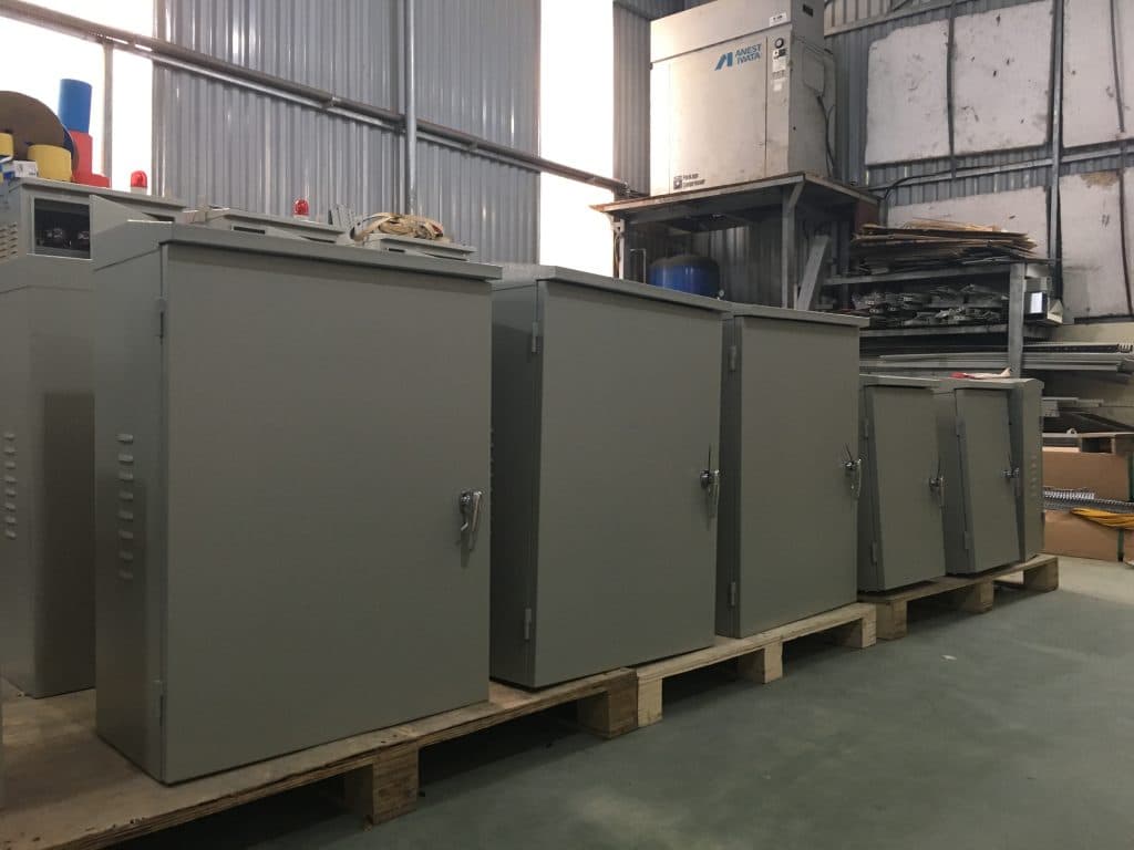 Top 10 công ty sản xuất vỏ tủ điện uy tín, chất lượng 2026 26 Hahuco Việt Nam sản xuất vỏ tủ điện, thang máng cáp với dây chuyền hiện đại