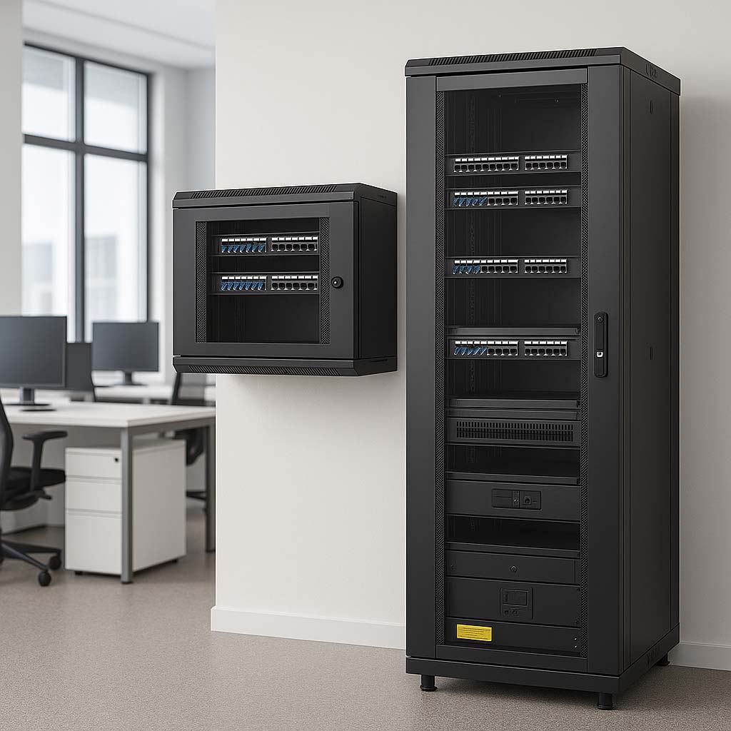 Đơn vị U trong tủ rack là gì? Bảng quy đổi chiều cao U của tủ rack 24 Chiều cao và ứng dụng của tủ rack 12U, 27U và 42U